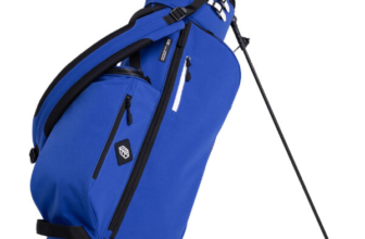 Jones Utility Trouper Gold Stand Bag – Blue